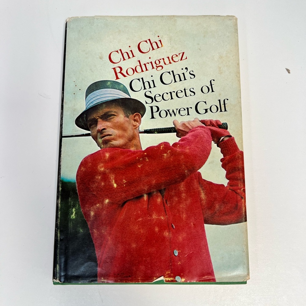 Chi Chi Rodriguez Autograph and book Chi Chi’s Secrets of Power Golf